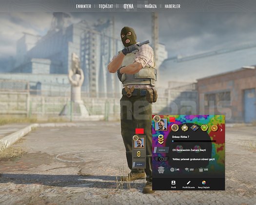 17 Madalyalı + 6.5k Saatli + Faceit 1932 ELO CS2
