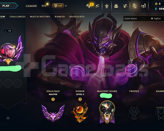 EUW handmade master hesap