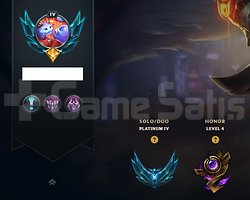 EUW/ PLAT 4 +30 - 10 FRESH 65 WR HESAP !