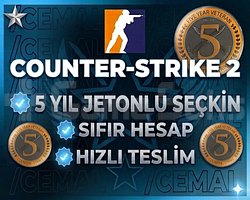 5 YIL JETONLU PRİME TÜRK HESABI HEMEN TESLİM!