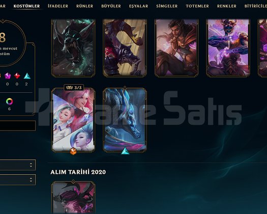 EUW 24 level KDA ALL/OUT SERAPHINEli hesap