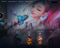EUW 24 level KDA ALL/OUT SERAPHINEli hesap