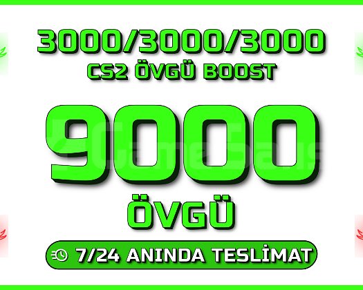 YEŞİL FAKTÖR ! CS2 9000 ÖVGÜ ! ANINDA TESLİM