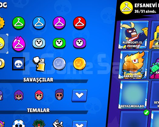 115K NEREDEYSE UZAYLI HESAP! +500 SKİN!!