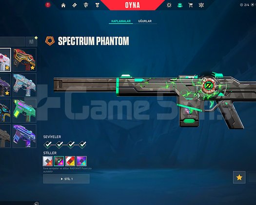 582 LVL FULL SKIN VALORANT HESABI
