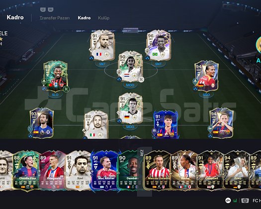 FC 26 PS HESABI TOTY PELE WEB TRANSFER AÇIK