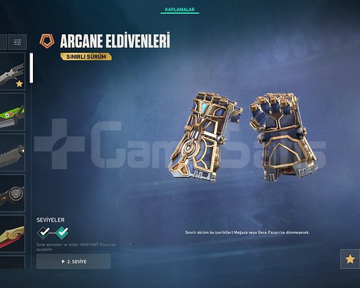 ARCANE+RADIANT SETLİ//KARABORSA KELEBEKLİ//HESAPP!