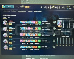 EUW PLAT DİAMOND MMR +30 -10