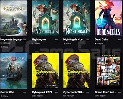 90+ OYUN EPIC HESABI DOLU HESAP