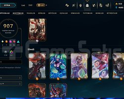 TR 907 KOSTUM YUKSELEN EFSANE AHRI KRAL RAMMUS+TEL