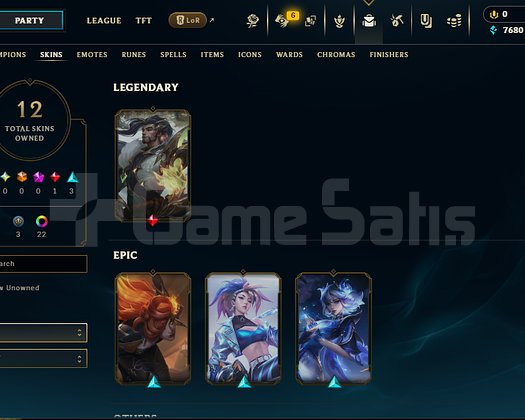EMERALD 4 smurf hesap +30 lp gain yuksek mmr