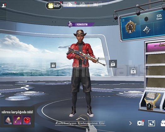 RP AÇIK + 515 UC +5 DESTANSI + KASMALIK SMURF HESA