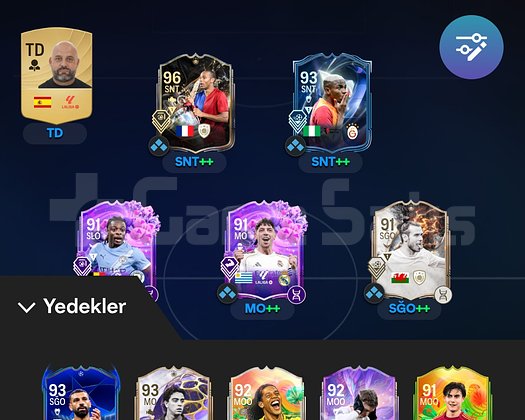 Efsane dop dolu kadro fırsat hesabı