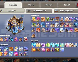 İlk Sahibinden Th18 + Full Köy + Full Hero