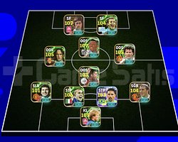 KG 3223 3 BOMBACI+PELE+ROBSON+MÜLLER+FORLAN