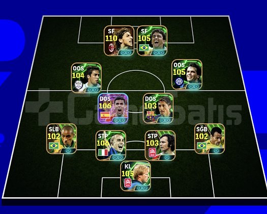KG 3222 2 BOMBACI+ZLATAN+RODRİ+BEBETO+MATHAUS