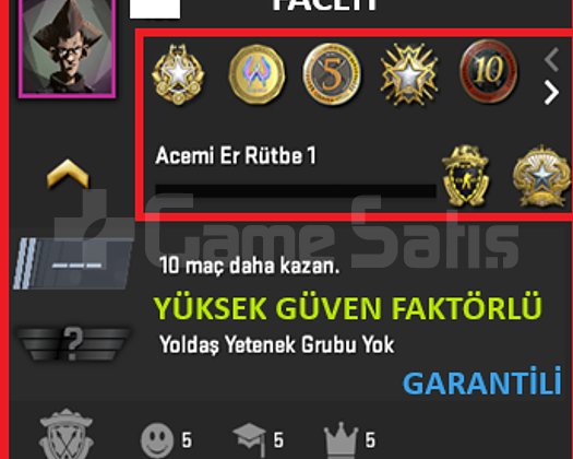 ANINDA TESLİM | 7 MADALYA | 773 SAAT | FACEIT