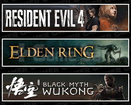 Resident Evil 4 + Elden Ring + Black Myth Wukong
