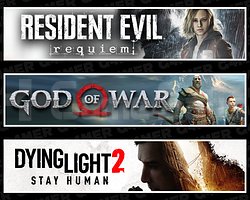 Resident Evil Requiem + God Of War + Dying Light 2