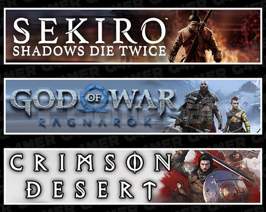 Sekiro + Ragnarök + Crimson Desert