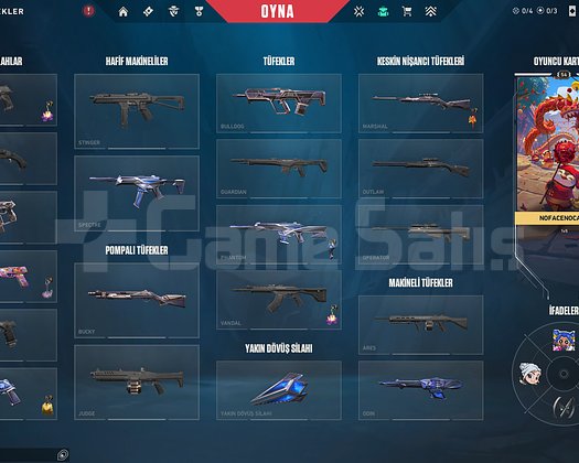 LOL ELMAS 3 - VALORANT BATTLEPASSLİ