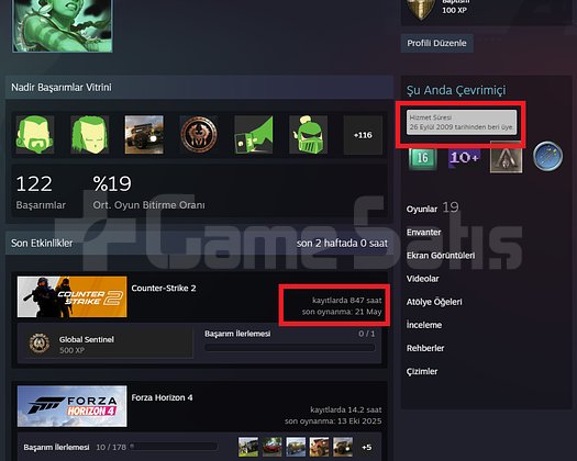 ANINDA TESLİM | 8 MADALYA | 848 SAAT | FACEIT