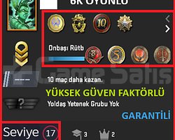 ANINDA TESLİM | 8 MADALYA | 848 SAAT | FACEIT