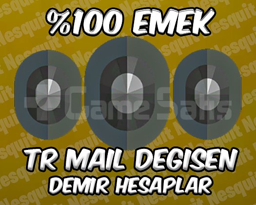 TR - DEMİR 1 - MAİL DEĞİŞEN - ULTRA DÜŞÜK MMR!