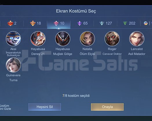EMEK HESAP SATILIK