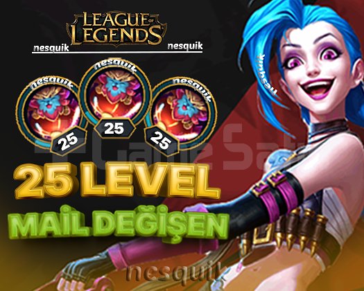 25 LEVEL - MAİL DEĞİŞEN - HESAPLAR!