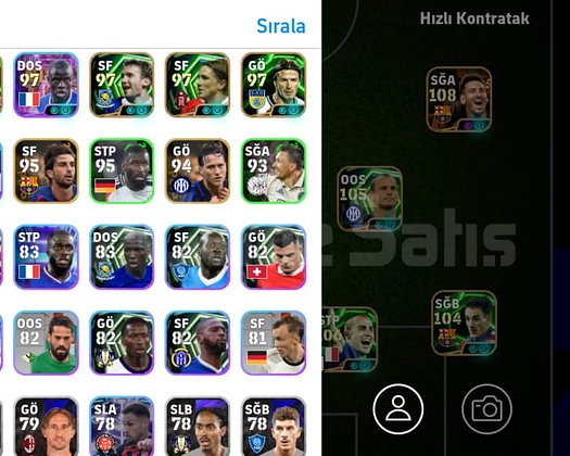 KG3249 BOMBACI MESSİ 105 HALAND 106 NEYMAR