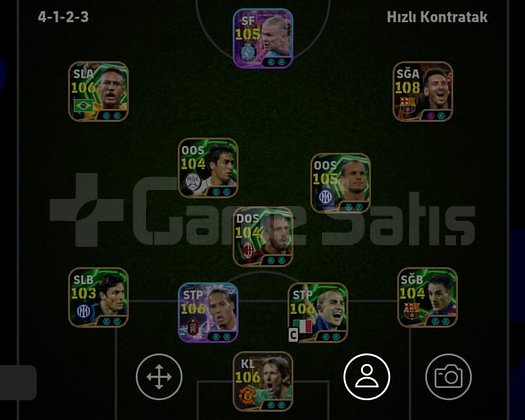 KG3249 BOMBACI MESSİ 105 HALAND 106 NEYMAR
