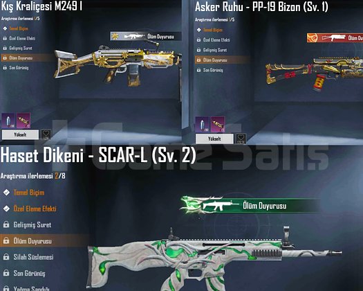 56 SEVİYE+36 KOLEKSİYON+SCAR-L SEVERLERE!!