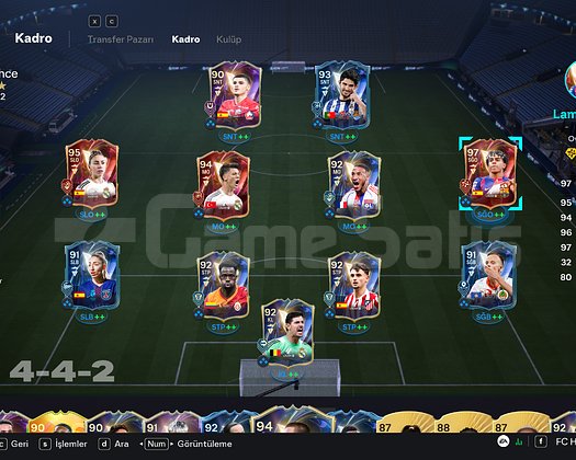 FC26 TOTS YAMALLI ARDA GÜLERLİ 800K COİNSLİ HESAP