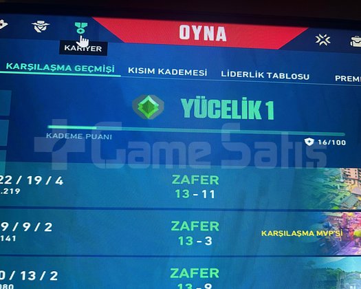 GÜVENİLİR SATILIK YÜCELİK HESAP !