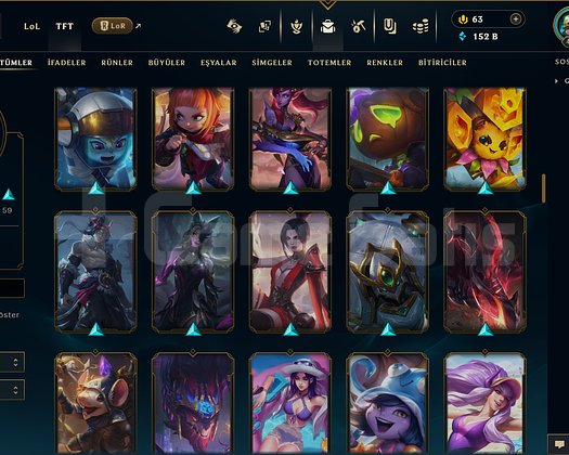 447 LEVEL / 137 SKİN / FUL HERO +MAİL +ELMAS
