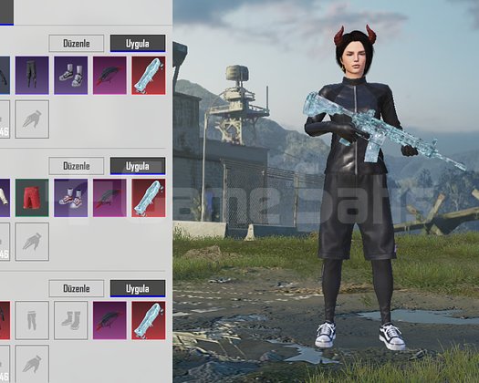 Pubg Mobile kombinlik nadir hesap