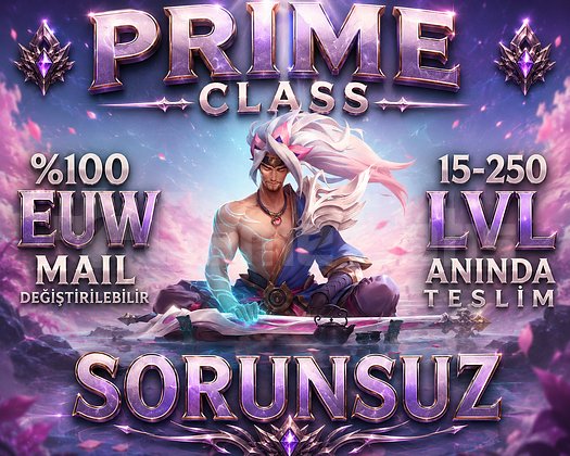 PRIME CLASS 100 EUW 15-250 LVL SORUNSUZ