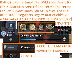 4 MADALYALI 13 LV RUST RAFT Hogwarts Legacy Battle