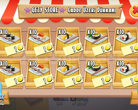 100 ADET SEÇECEĞİNİZ SUŞİLER