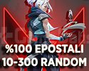 TR Sunucu | 10-300 Skin Valorant Random Hesap