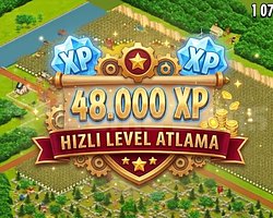 LEVEL ATLAMA PAKETİ 48.000 XP MAX