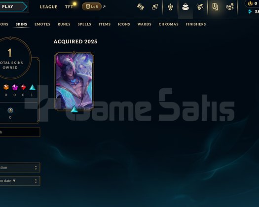 TR Unranked | 1 Kostüm - 68 Hero | LoL Hesap
