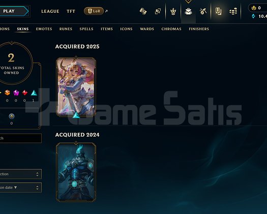 TR Unranked | 1 Kostüm - 10K Mö | LoL Hesap
