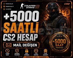 +5000 Saatli CS2 Hesap Mail Değişen