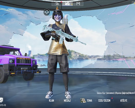Dikenli kasklı Buz m416 max
