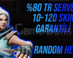 10-120 SKİN VALORANT RANDOM HESAP | PREMİUM+++