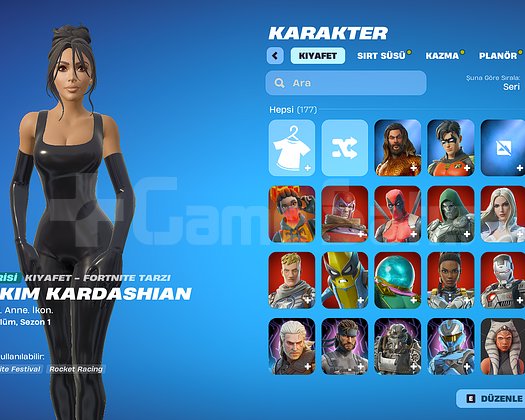 177 skinli tryhard main midasli hesap