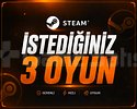 İstediğiniz 3 Oyun + Garanti