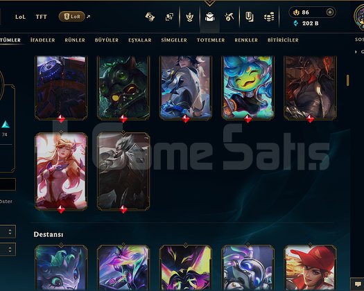498 LEVEL / 220 SKİN / FUL HERO +MAİL +ELMAS